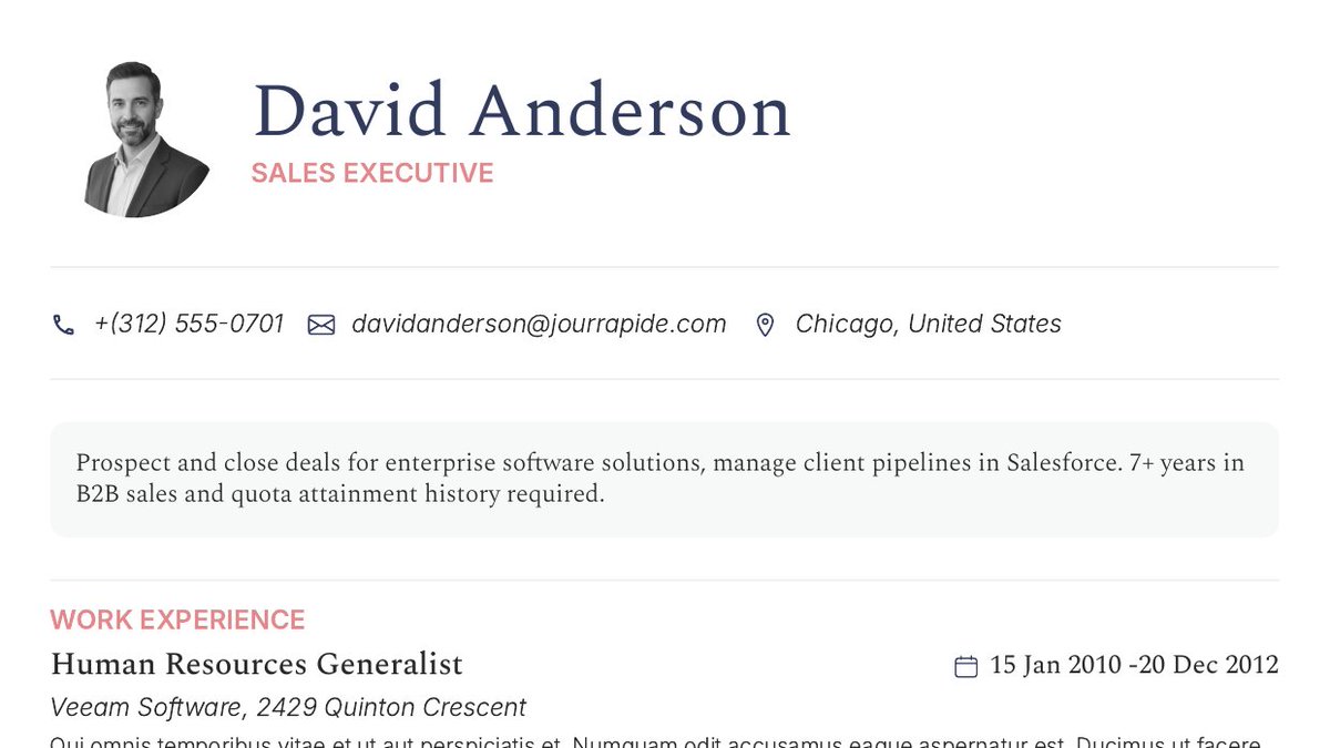 Create PDF Resume tweet media
