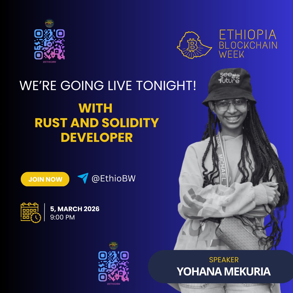 Ethiopian Blockchain Week tweet media