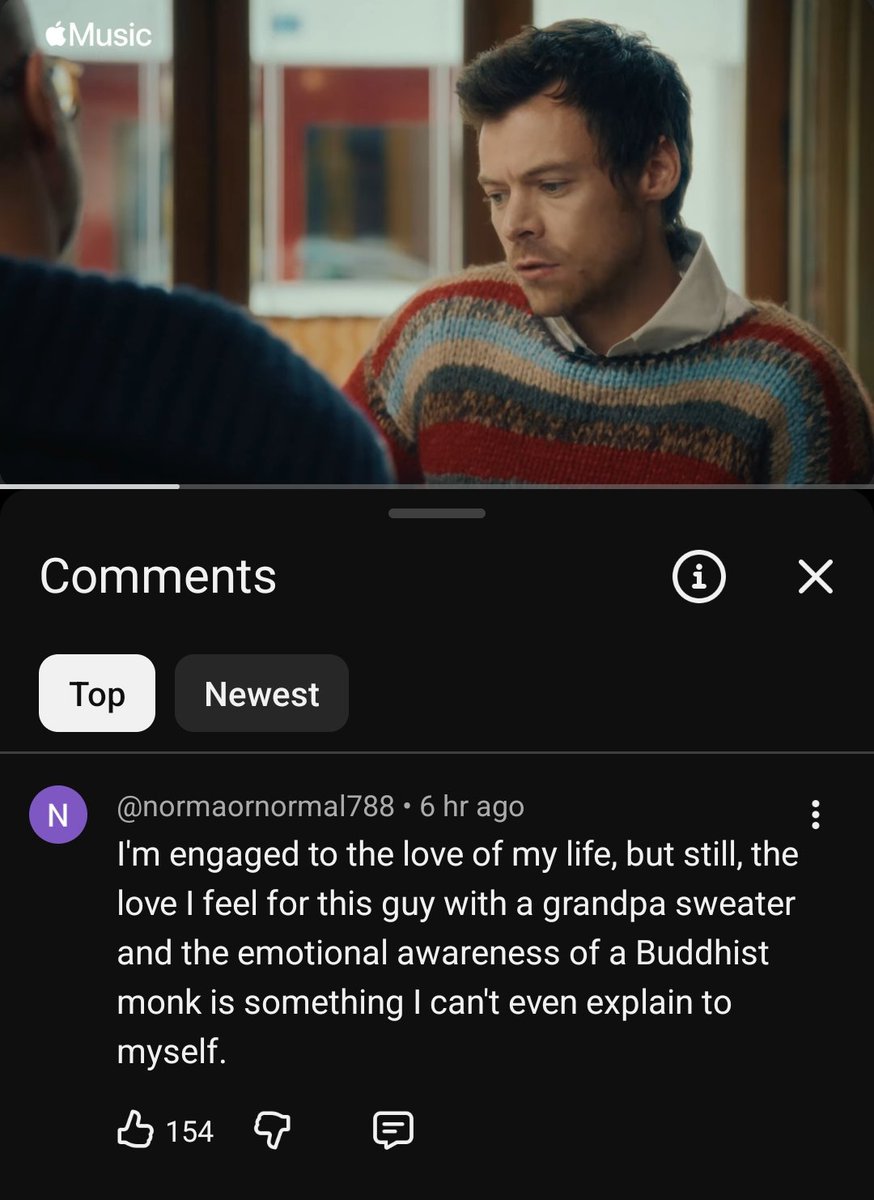 Glad to see we're all very normal about him 🙂‍↕️ i feel seen