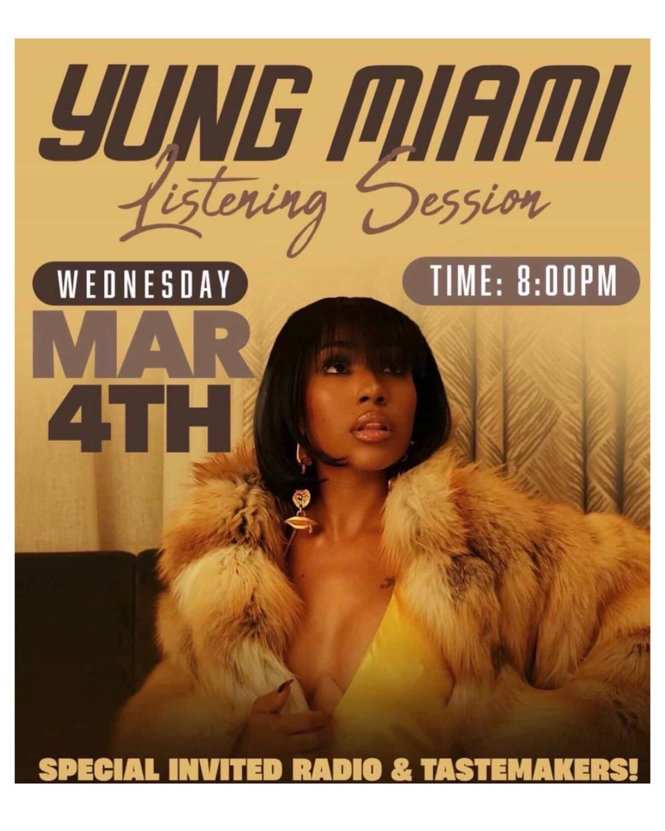 itsjaimedee's tweet photo. You know it’s tea when you see two icons connectin’ 🤏🏾
———
#YungMiami #JaimeDee #IHeartRadio #OhYouMad https://t.co/9NkyOfJozi