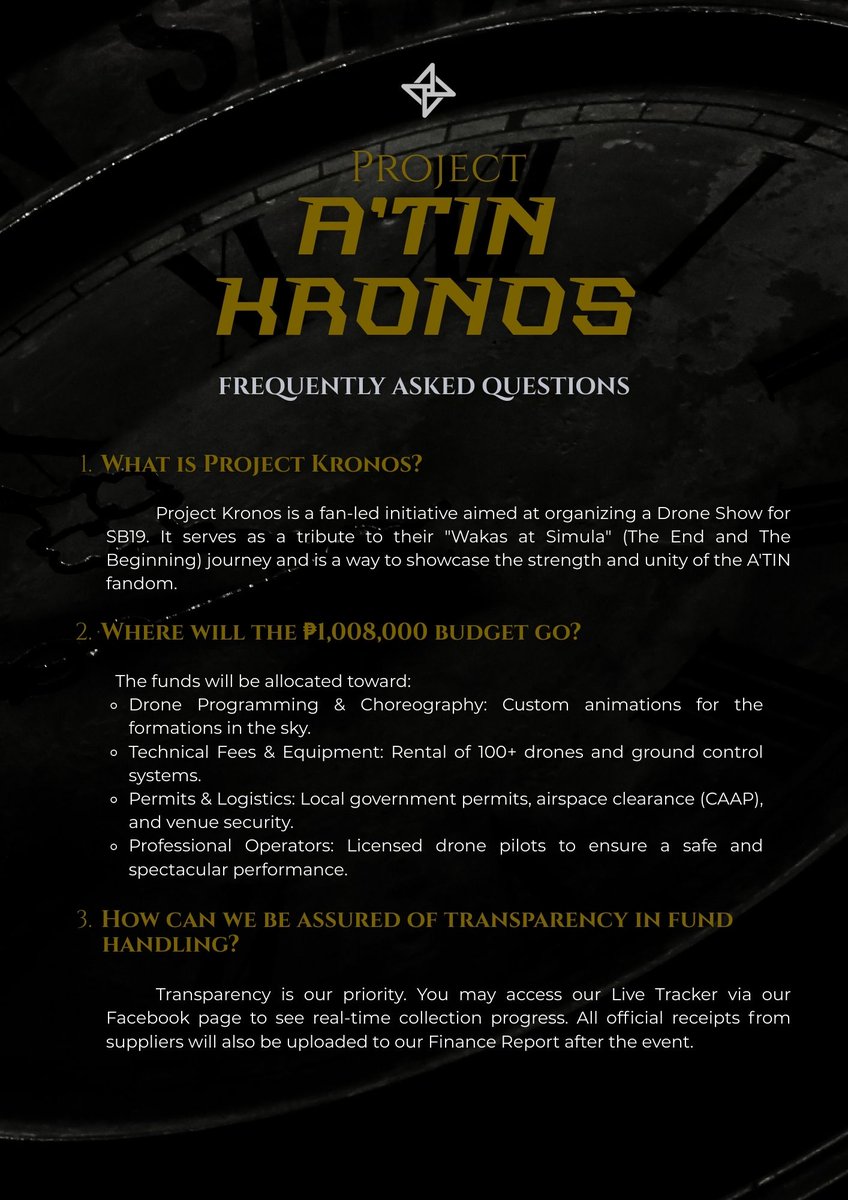 sbesties_'s tweet image. No half measures.
No small gestures.

If this marks the end of an era, then we close it loud, bright, and written across the sky.

🔗 fb.com/projectatinkro…

Only trust links from the official Project A’TIN Kronos FB page. 🙏🏻

#SB19 @SB19Official
#AtinKronos #LightUpTheSky