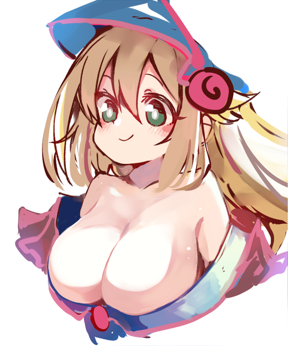 ブラックマジシャンガール 「」|すきのイラスト