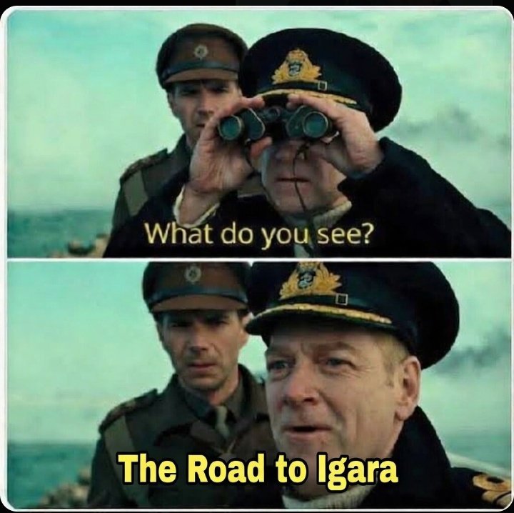 Good morning people,🌞🌞 Have a good day. Anytime from now  #Road2Igara