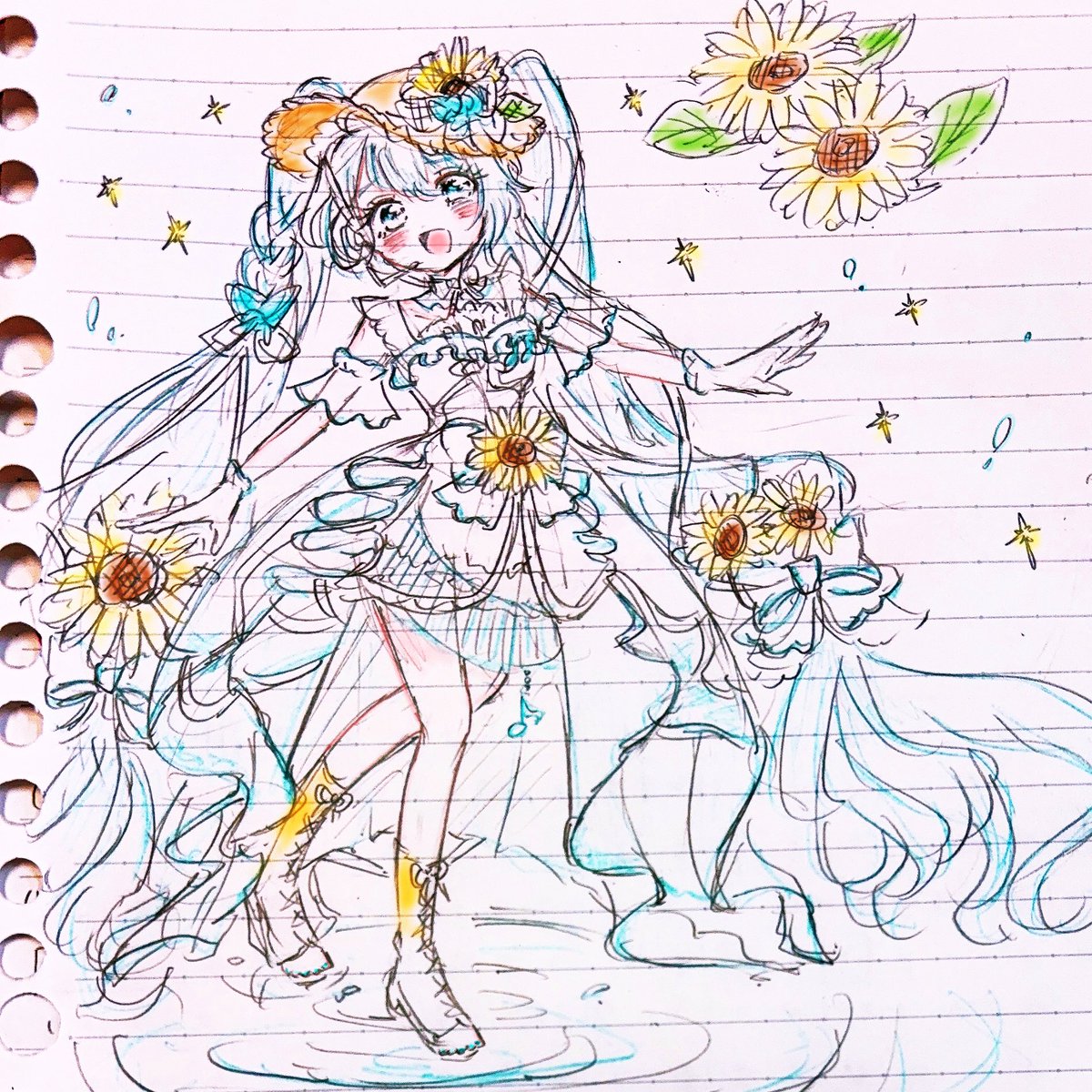 あんどろめだ子🌕×👾@ポケミク tweet media