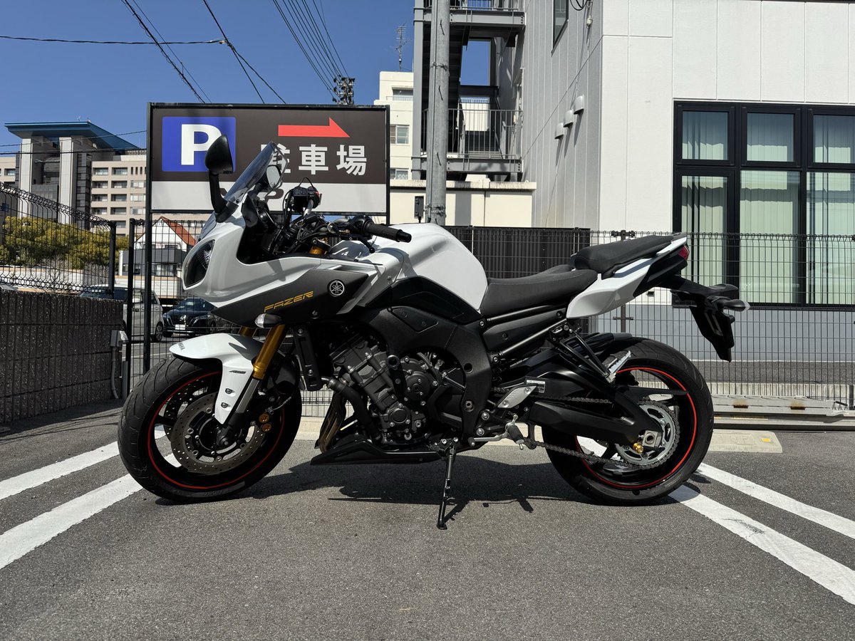 yspokayama's tweet photo. 🚨中古車入荷情報🚨

FAZER8 ABS 

中古車入荷しました‼️
4気筒800cc少し珍しい車両になります🏍️
当店新車販売車両でメンテナンスもしていた車両なので状態はバッチリですよ👌

お問い合わせお待ちしております🤝

#YSP岡山 #ヤマハ #バイク #FAZER8 
#中古車 https://t.co/kIA2H8n5am