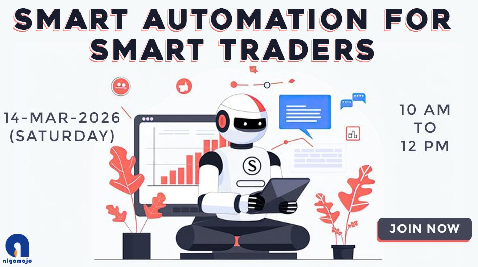 algomojo's tweet photo. 🚀Smart Automation for Smart Traders

Discover how to simplify and automate your trading using Algomojo.

📅14-MAR-2026 (Saturday) |⏰10 AM – 12 PM

Join Now: https://t.co/HwmGS2l9Fz

Open Now: https://t.co/OyIa7rZxgU https://t.co/VLPx49YhMN
