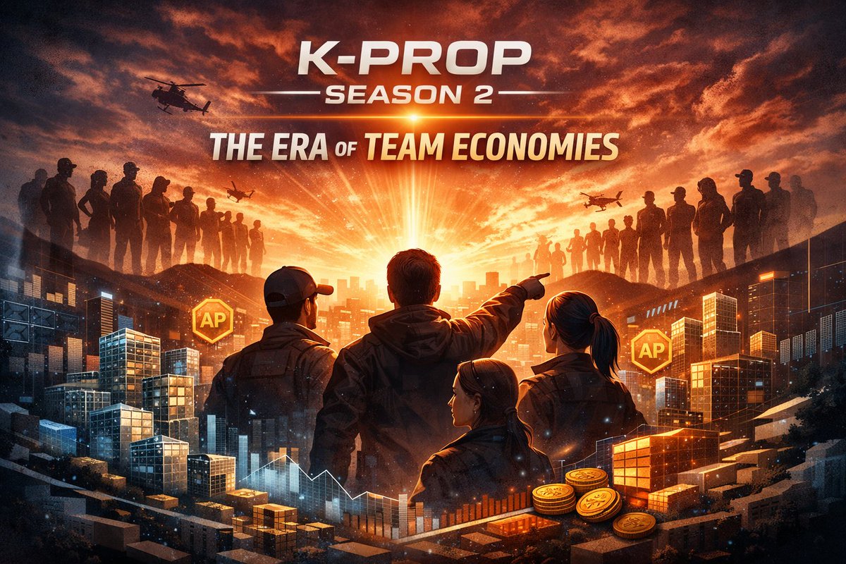 Season 2 of K-Prop has officially begun.

The first phase of the ecosystem focused on building the foundation — onboarding pioneers, testing the mission system, and growing the community.

Season 2 changes the structure completely.

We are moving beyond individual participation