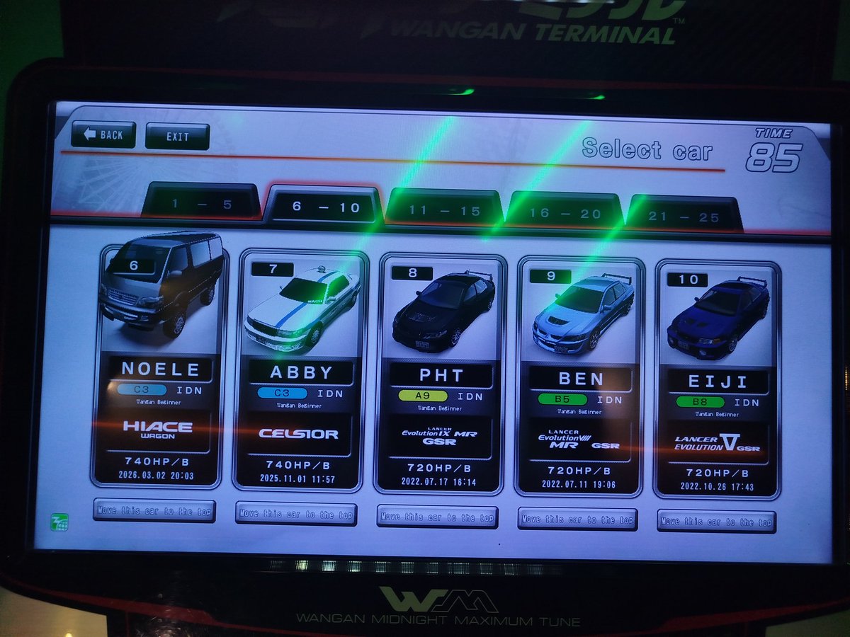 MrsimpleJesse's tweet photo. Update Of My Vehicle Collections On March 2026 From My Wangan Midnight Maximum Tune 6RR Journey #X #indonesia #fun #entertainment #hobby #wanganmidnight #maximumtune #fun #entertainment #hobby #bandainamco #photos #photography #namco #WMMT #WMMT6RR #arcade #racing #videogames https://t.co/MXkqtKTRBR