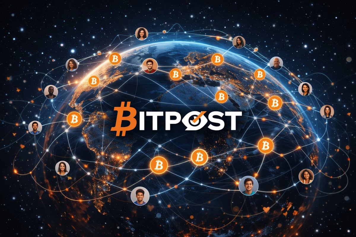BITPOST P2P tweet media