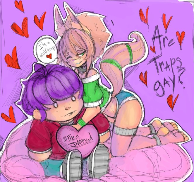 wolftrap comic working on testing  the trap if he tricking people thanks falling for the trap lol <a href="/chibireviews/">Chibi Reviews</a> #intothechibiverse