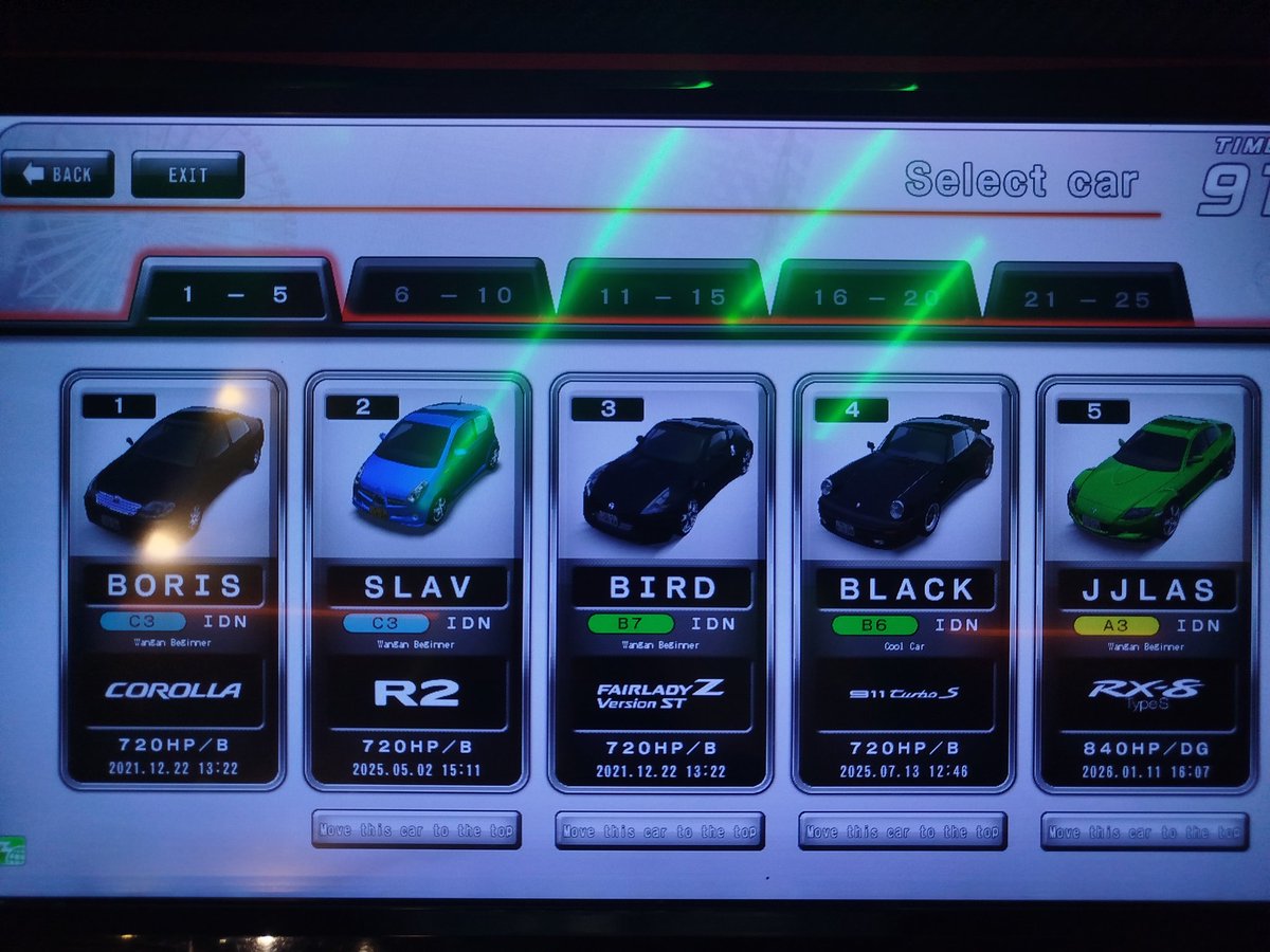 MrsimpleJesse's tweet photo. Update Of My Vehicle Collections On March 2026 From My Wangan Midnight Maximum Tune 6RR Journey #X #indonesia #fun #entertainment #hobby #wanganmidnight #maximumtune #fun #entertainment #hobby #bandainamco #photos #photography #namco #WMMT #WMMT6RR #arcade #racing #videogames https://t.co/MXkqtKTRBR