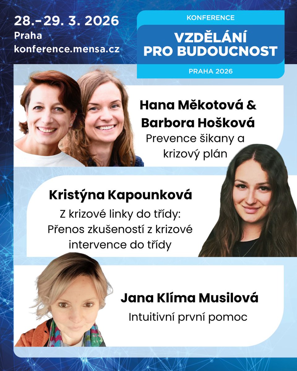 Představujeme další přednášející na konferenci Vzdělání pro budoucnost (28. - 29. 3. 2026, Praha).