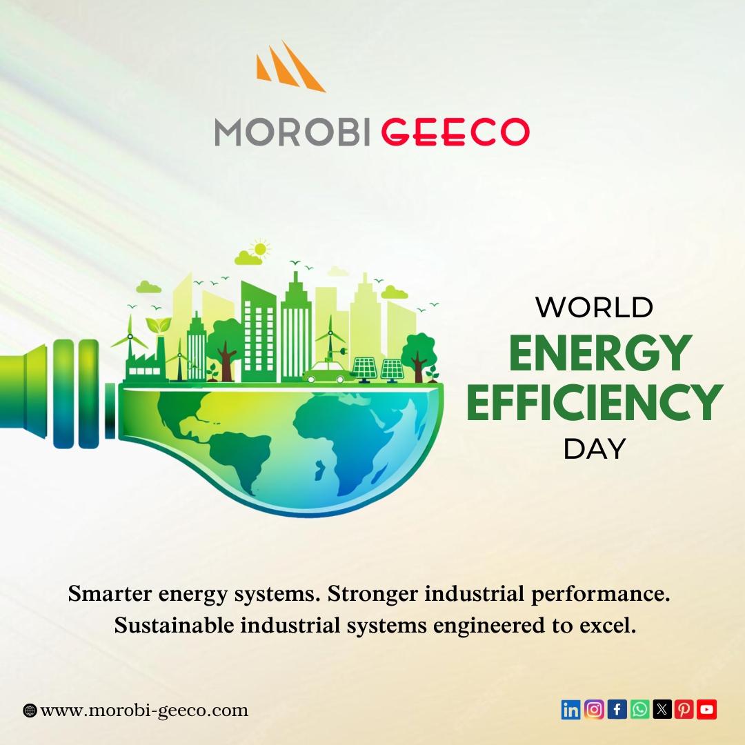 Morobi_Geeco's tweet photo. On World Energy Efficiency Day, Morobi GEECO highlights the value of optimised energy systems.
Morobi GEECO’s advanced air pollution control and heat recovery systems maximise performance while reducing environmental impact. 

#airpreheater #energyefficiency #morobigeeco #raph https://t.co/wGm57GInXf