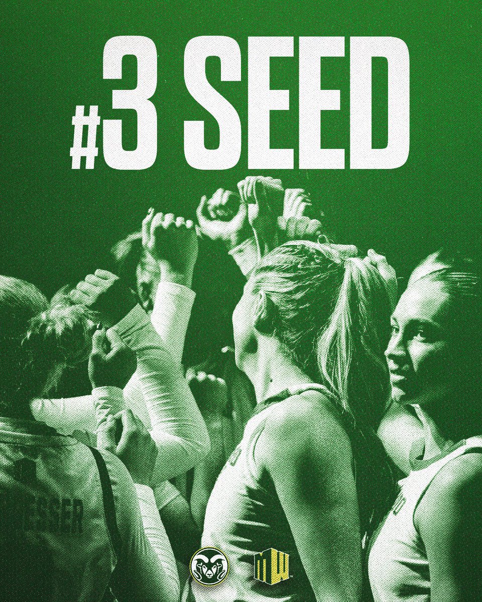 The Climb Begins 🏔️

Colorado State has earned the No. 3 seed in the Credit Union 1 <a href="/MountainWest/">Mountain West</a> Women's Basketball Championship 🏀🏆

#Relentless x #CSURams