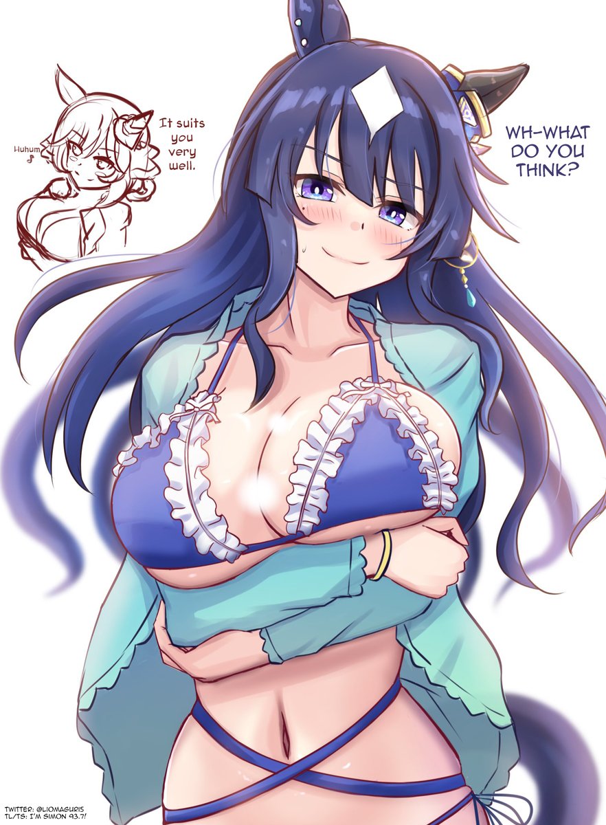 English Translation 英訳版です。
Swimsuit Verxina because today is her birthday.
Feat. Wingwoman Donna
By <a href="/LioMaguri5/">Lio(Maguri)🐈</a>
#umamusume #UmaTranslations #ウマ娘 #ウマ娘英訳  #ヴィルシーナ生誕祭2026