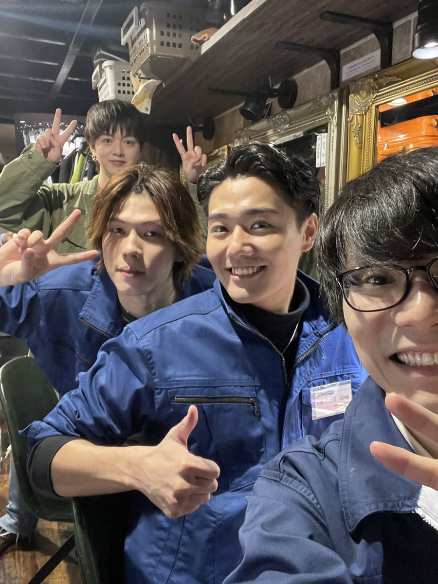 #バズハグ
Bチーム初日。お楽しみにっ！