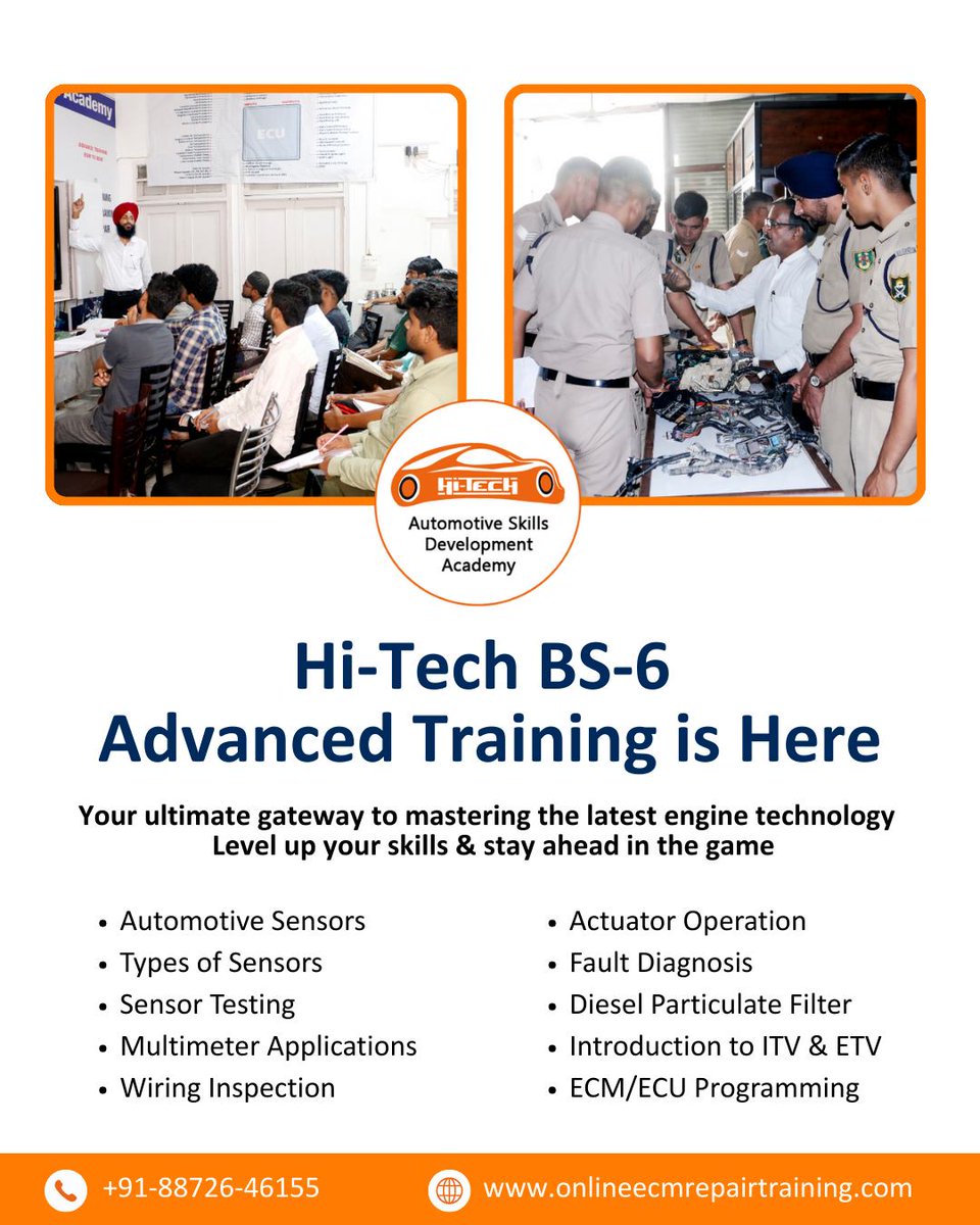 hitechasda's tweet photo. 🔧 Hi-Tech BS-6 Advanced Training is Here 🚗

Your ultimate gateway to mastering the latest engine technology.

Level up your skills &amp; stay ahead in the game! ⚡

#HiTech #BS6 #AutomotiveTraining #EngineTechnology #AutomotiveSkills https://t.co/7erlcqmkiF