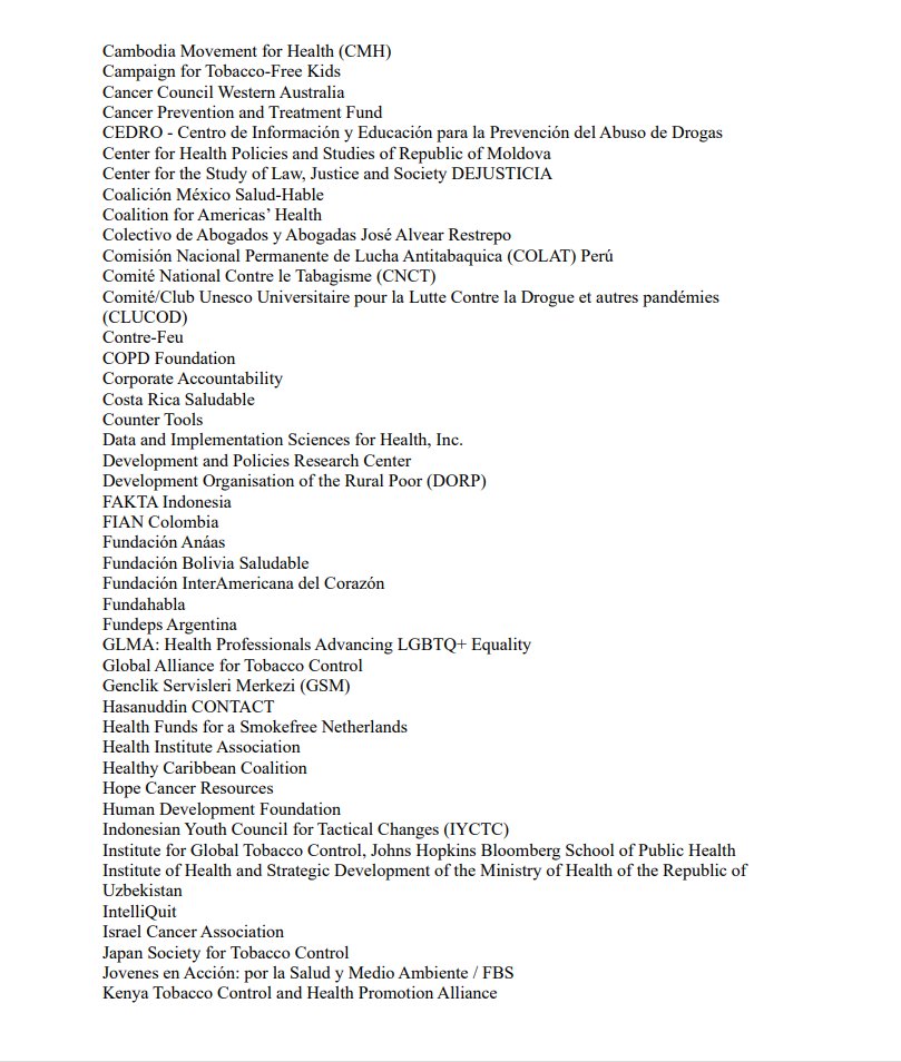 A_S12's tweet photo. .@TobaccoFreeKids says it sent a letter signed by 160 public health groups to @F1 and some of its licensing partners calling on the racing series to ban nicotine pouch sponsorships. https://t.co/2o0CwLkeO5