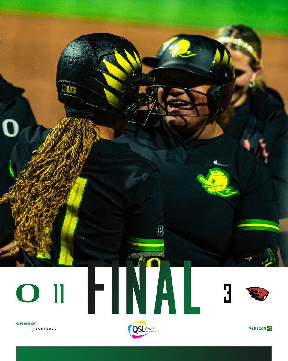 Oregon Softball tweet media