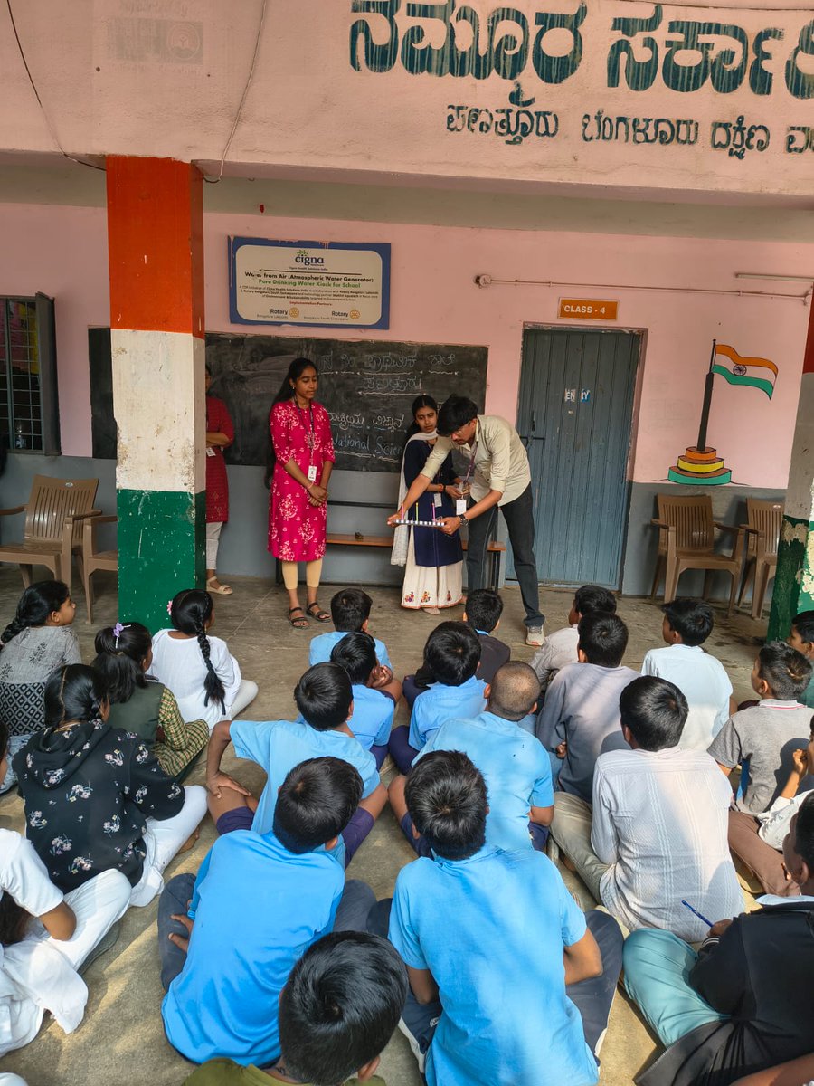 NHCEOfficial's tweet photo. An Innovation &amp; Entrepreneurship Outreach Programme was conducted on 28 Feb 2026 at Panathur Higher Primary Government School, Bengaluru, by IIC and the Dept. of ECE NHCE to inspire young minds toward innovation and creative thinking.

#Innovation #Entrepreneurship #IIC #Outreach https://t.co/g1kxggZXFh