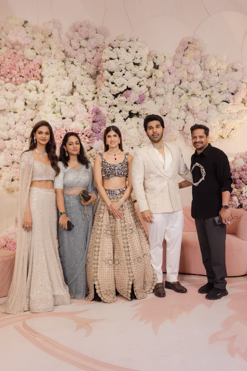 Dear <a href="/AlluSirish/">Allu Sirish</a>, congrats on this beautiful new chapter of your life. As someone who has witnessed your growth, passion, and dedication over the years, it fills my heart with immense joy to see you getting hitched to the beautiful #Nayanika ❤️❤️

My heartfelt congratulations to