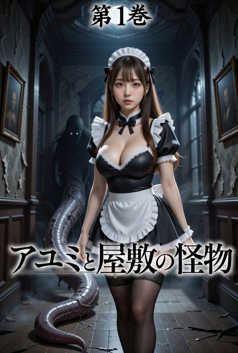 idol_ayumi's tweet photo. In a silent manor, Ayumi awakens something in the dark… Volume 1 begins. Dare to enter? #Ayumi #HorrorManga
静かな屋敷で、アユミは“闇の何か”を目覚めさせてしまう…。第1巻、開幕。 #アユミ #ホラーマンガ #怪物
고요한 저택에서 아유미가 어둠 속의 무언가를 깨운다… 1권 시작. https://t.co/nHnV1lMGcR