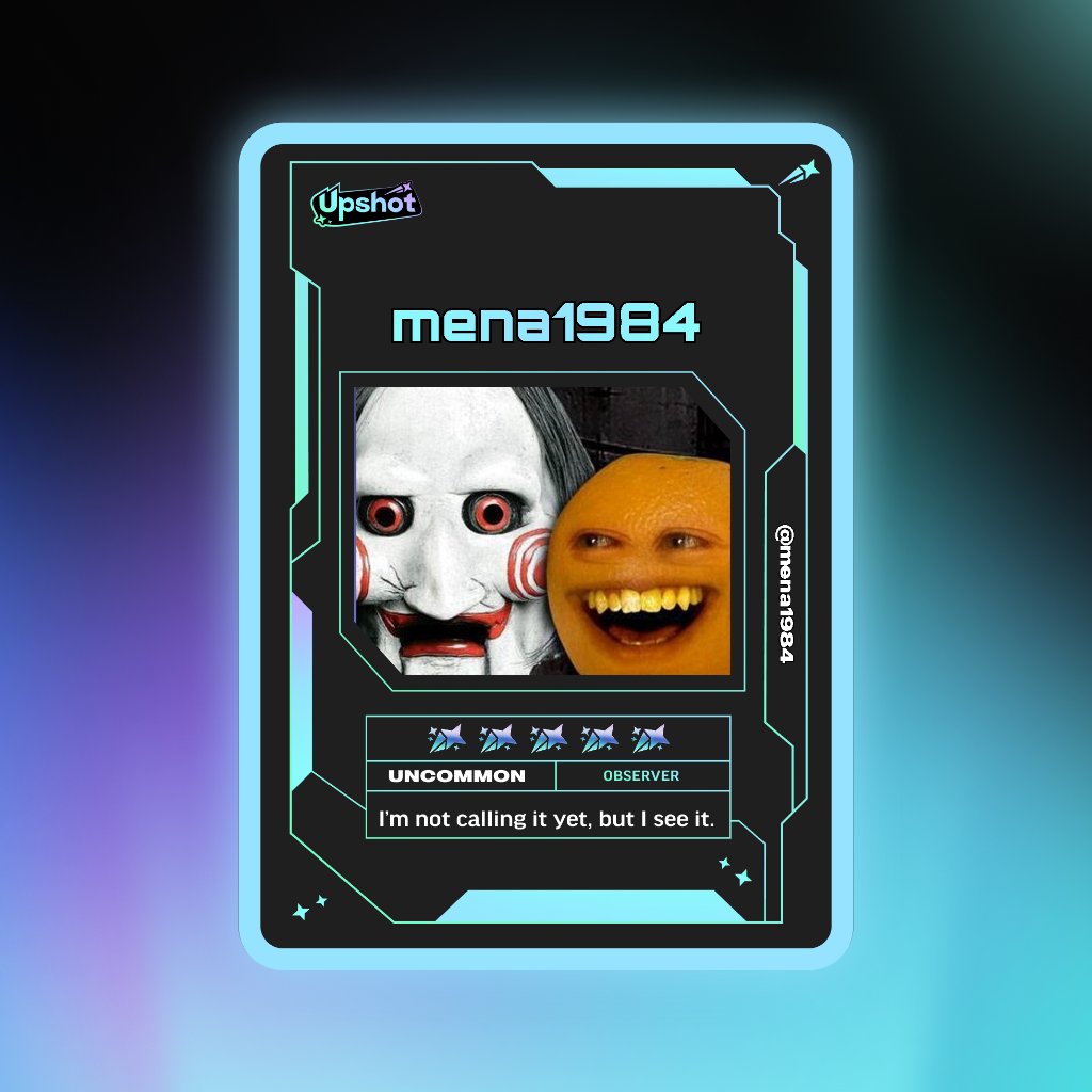 mena1984's tweet photo. Just ripped my Predictor Card!

Ready to claim instant cash prizes, free packs and more.

Welcome to Prediction Play on @upshot_cards

Your turn
https://t.co/8TXE19JjCo https://t.co/QINXoDHUFq