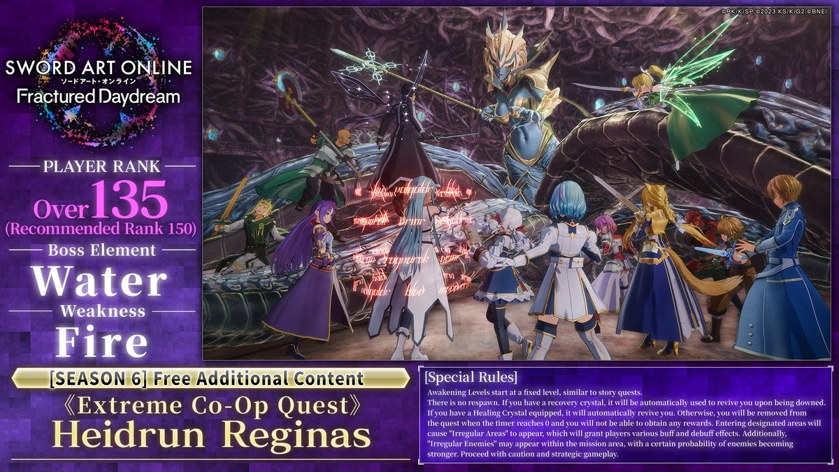 Sword Art Online Video Games tweet media