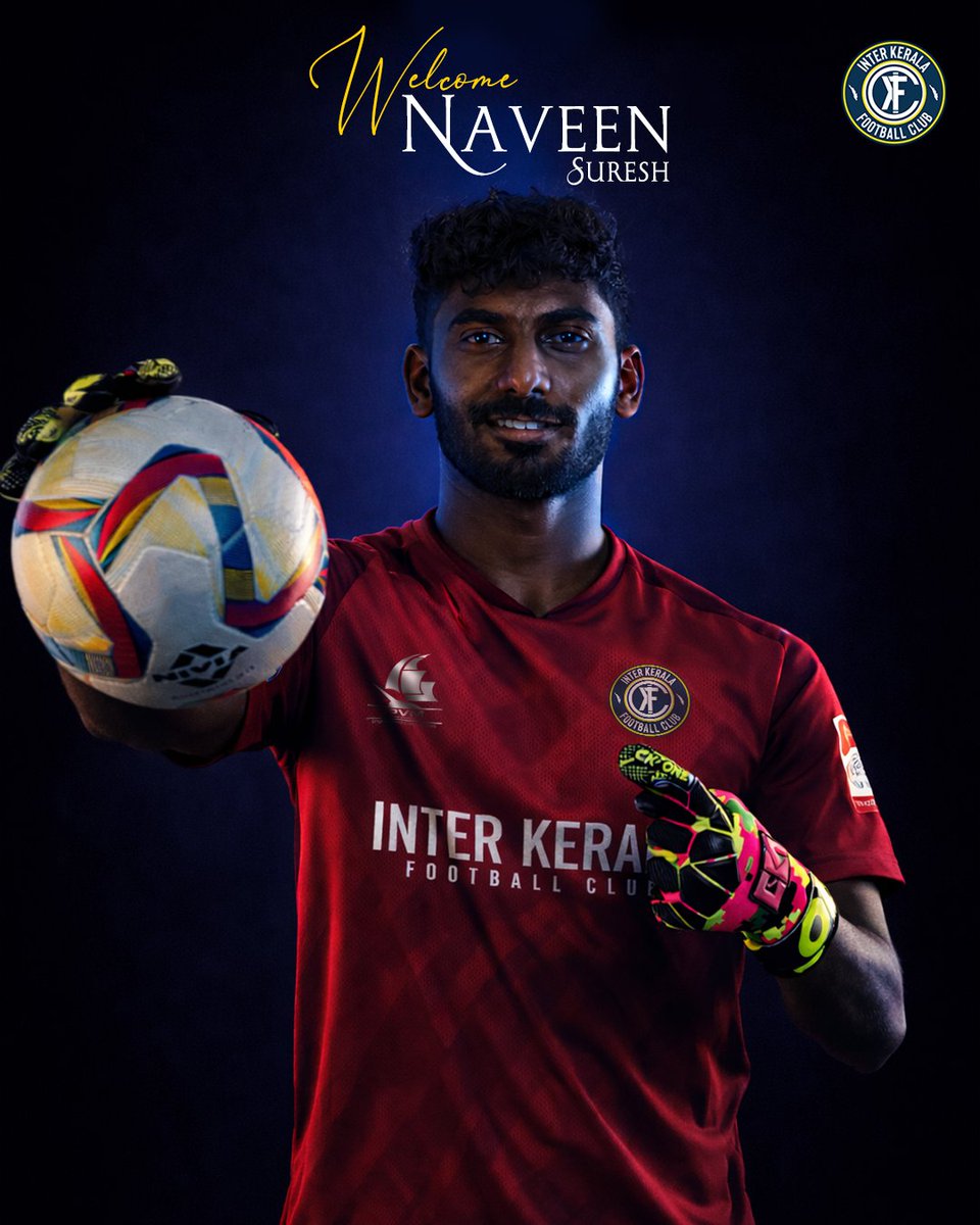 InterKeralafc's tweet photo. Safe hands. Strong presence.
Welcome Naveen Suresh to the Inter Kerala family.
#InterKeralaFC #keralapremierleague https://t.co/Fczmwd2zIm
