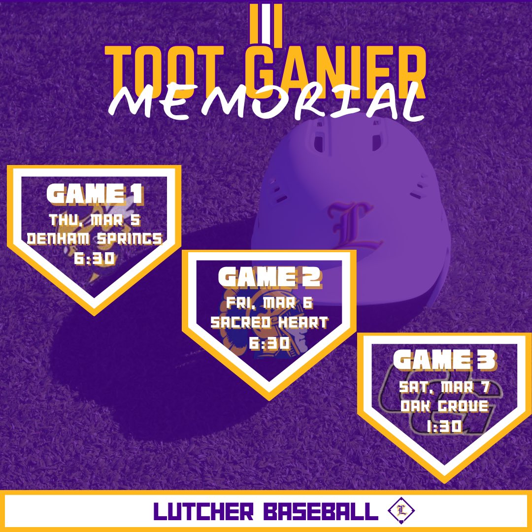 Lutcher Baseball tweet media