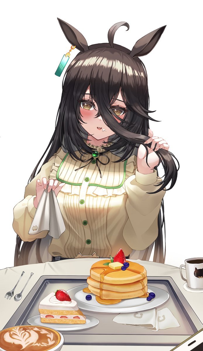 マンハッタンカフェ(ウマ娘) 「マンハッタンカフェ 誕生日おめでとう! #マンハッタンカフェ生誕祭2026」|Seemyu(シーミュー)のイラスト