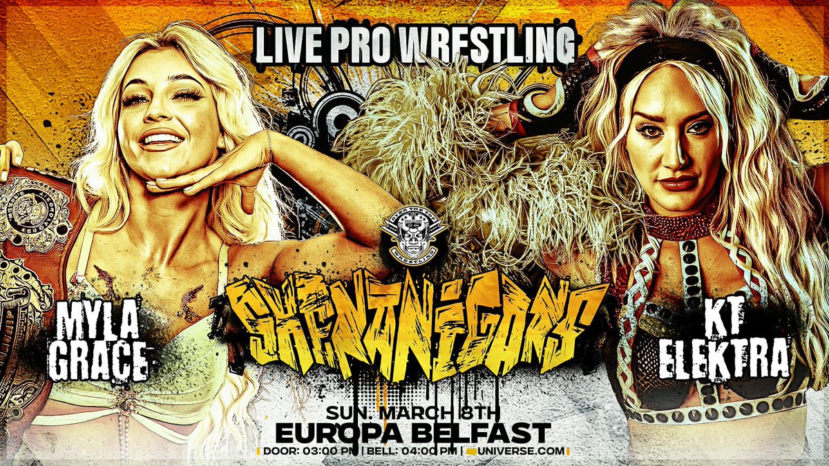 THIS SUNDAY
BELFAST
OTT WOMEN’S CHAMPIONSHIP 
🎟️🎟️TICKETS🎟️🎟️
universe.com/events/over-th…