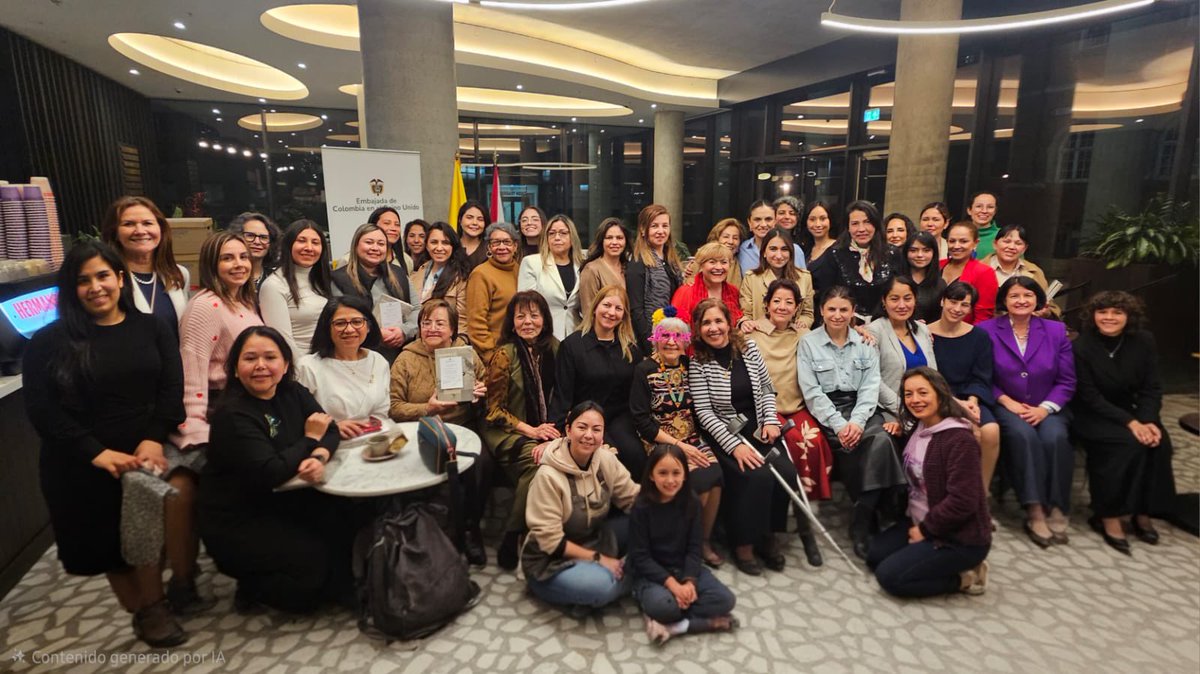 Colombian Embassy UK tweet media