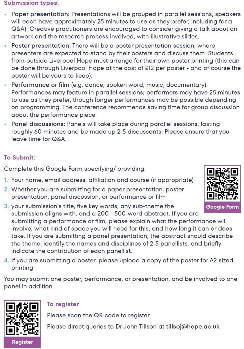 OMEP_UK's tweet image. Liverpool Hope University is calling for submissions for it's upcoming staff and students PGR Day Conference, which is themed around theory, practice, and change. 

The conference will take place on Friday 19th June 2026, 9:30am to 4pm (approximately).

#conference