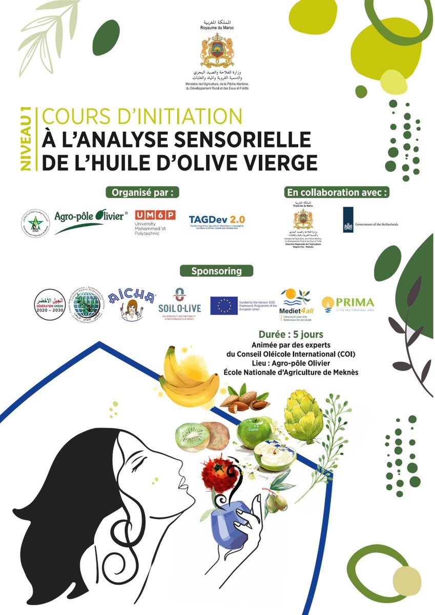 🍈 Hands-on olive oil tasting &amp; training in Fès <a href="/ENAgriMeknes/">Ecole Nationale d'Agriculture de Meknès</a>

Students, producers &amp; stakeholders explored sensory evaluation, quality standards &amp; best practices to strengthen the Mediterranean olive oil sector.

📖 Read more: cutt.ly/2tRnMaEY
