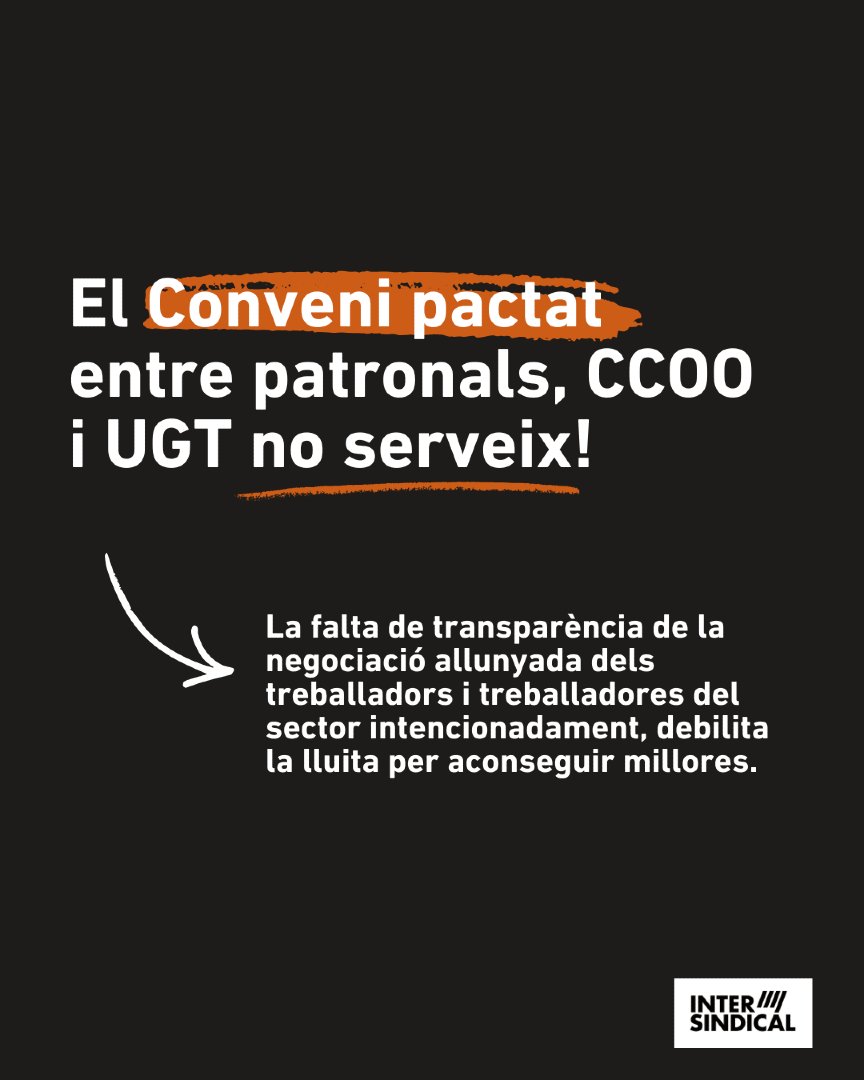 ❌No s’entén, un sector enfocat en les cures que no té cura dels seus professionals.
👊Si les plantilles estan esgotades, sobrecarregades i invisibilitzades, els serveis no poden funcionar amb dignitat ni qualitat.
👥Les cures no poden ser un negoci.