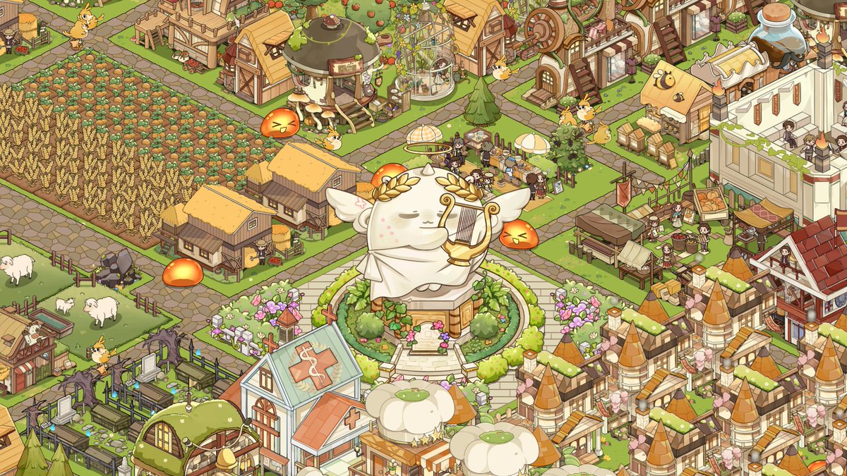 Feastopia_Game's tweet photo. After completing the game, you can choose to continue playing and keep building your town. After going through numerous challenges, stopping to relax and unwind in a cozy place is a great choice. 🌿🏡✨
#cozygame #FoodGame #CookingGame #Gamedev  #IndieGame #cityplannerplays https://t.co/xSAvk8VHh5