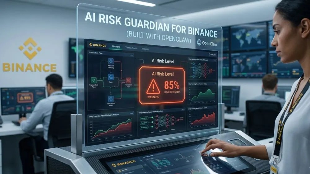 darveshsolution's tweet photo. AI Risk Guardian for Binance (Built with OpenClaw) https://t.co/JAC5FdkgZI https://t.co/cEQf7RjvqV