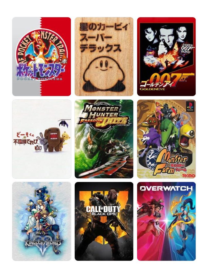 anonchan_CoD's tweet photo. 私を構成する9つのゲーム
#My9Games #私を構成する9つのゲーム
https://t.co/Nt0IiLle4S https://t.co/BySgKHpoIG