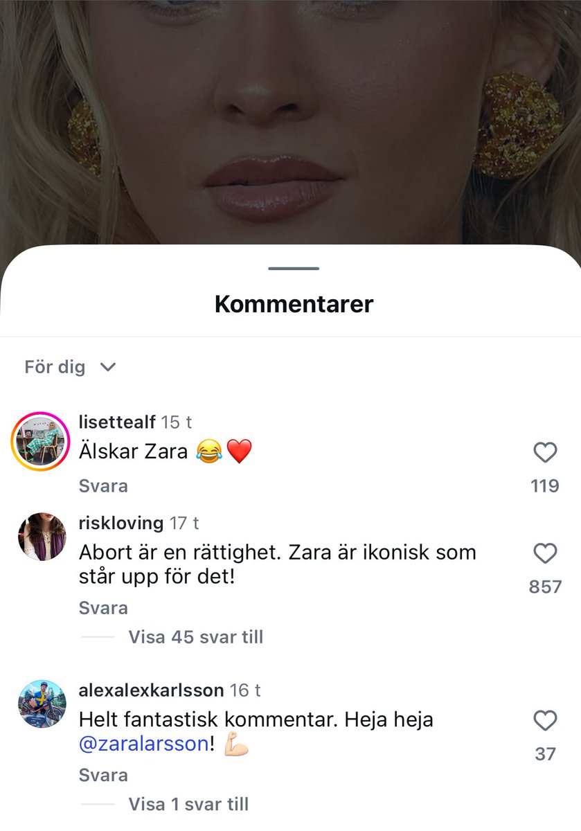 Ännu en gång firar demonen Zara Larsson att ta död på barn, och nu orkar jag inte ens bli arg.. Jag blir bara genuint deprimerad, speciellt när jag läser de stötande kommentarerna. Det är riktigt illa med vår kultur. Vi förtjänar den skit vi får om detta är våra värderingar…