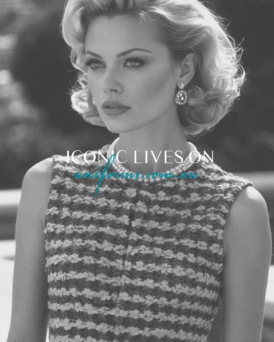 UniformsComAu's tweet image. “ICONIC LIVES ON” isn’t about trends — it’s about standards.

At Uniforms.com.au, we design uniforms that carry confidence, elevate brands, and make every first impression unforgettable. #Uniforms #IconicStyle #BrandPower