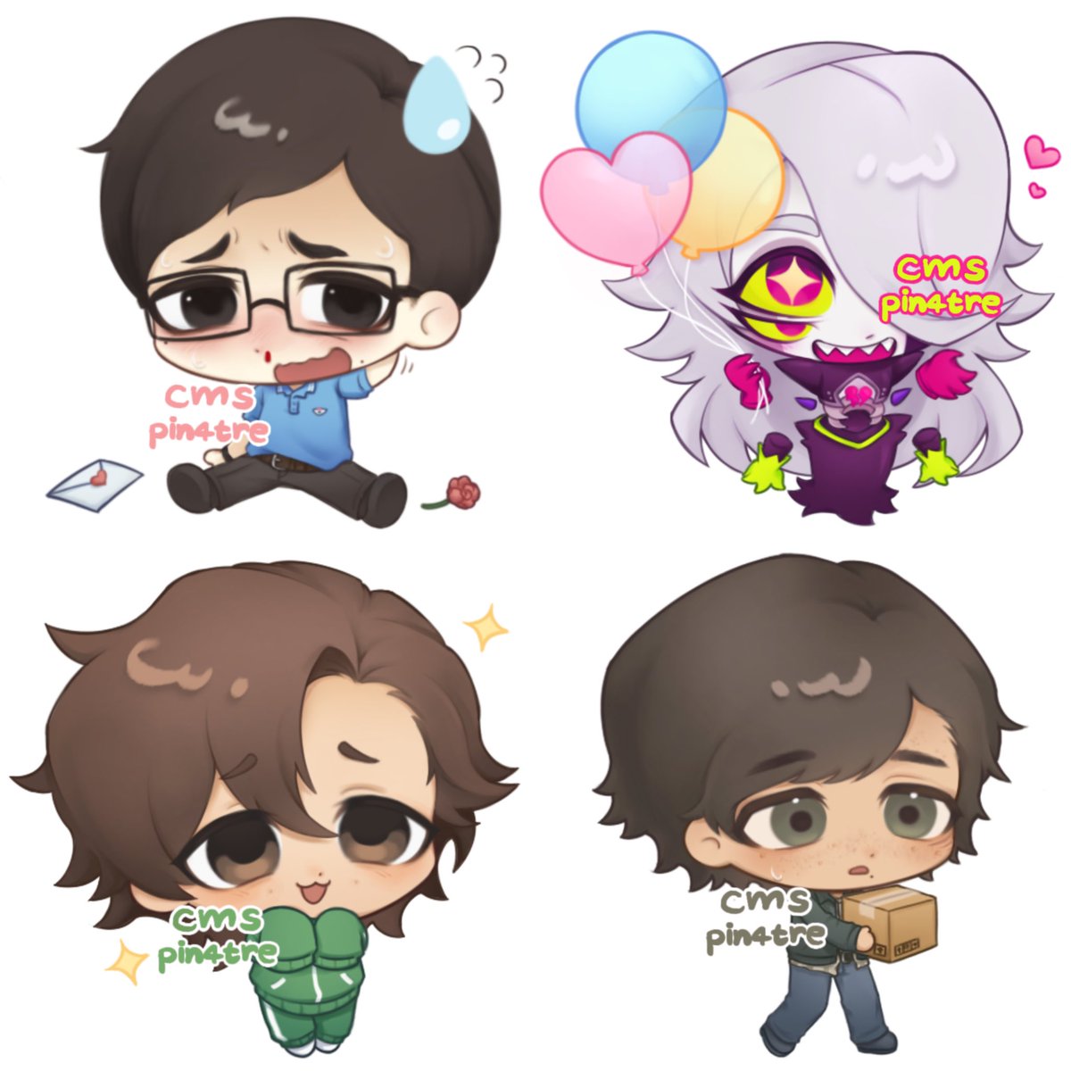 pin4tre_'s tweet photo. @sundaystoes Hii!! Thank you so so much for the opportunity 🙏🩷,, these are the recent comms I did in the past 2 months! And currently working on 2 more but I only post about comms on Facebook, 

I will provide more information in another comment since the words limit is killing me😭 https://t.co/uYvIjADN3V