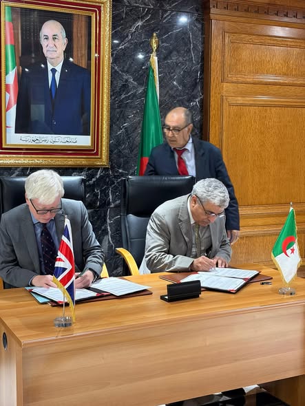 UK in Algeria tweet media