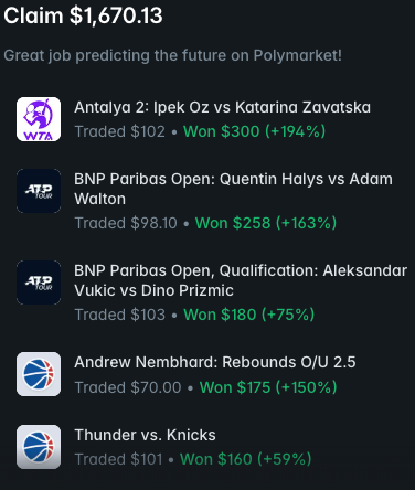 Tennis is my sport on Poly