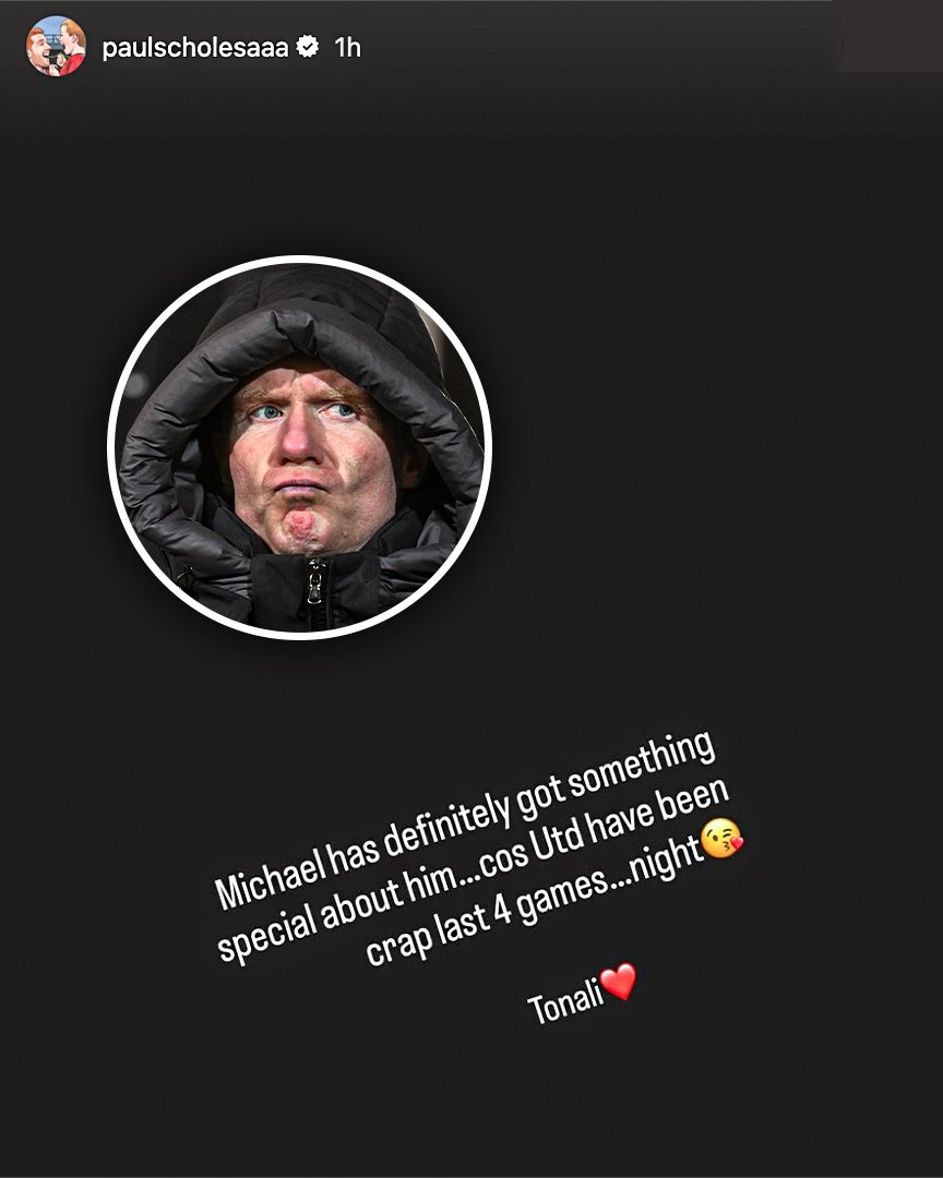 Ryan, Carrick's MUFC 🇾🇪 tweet media