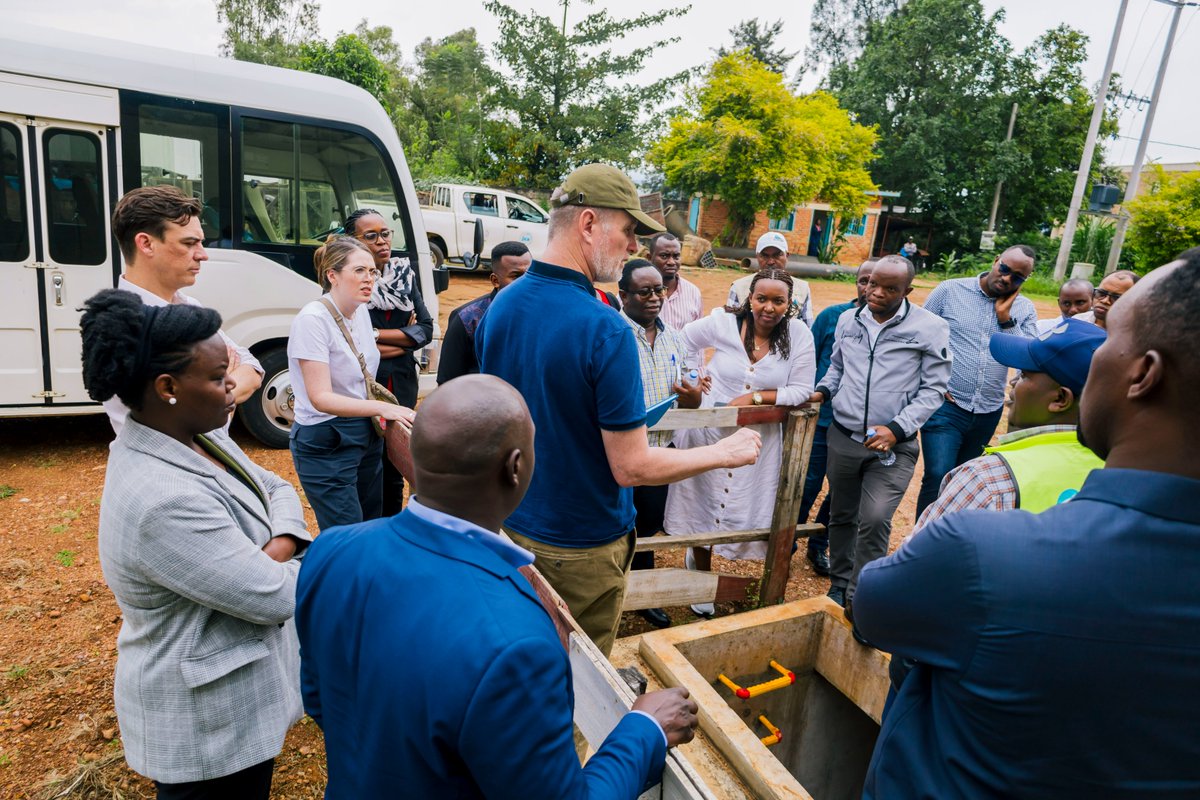 Wateraid Rwanda Some of the key sites visited included the Ntora Reservoir, the main ...