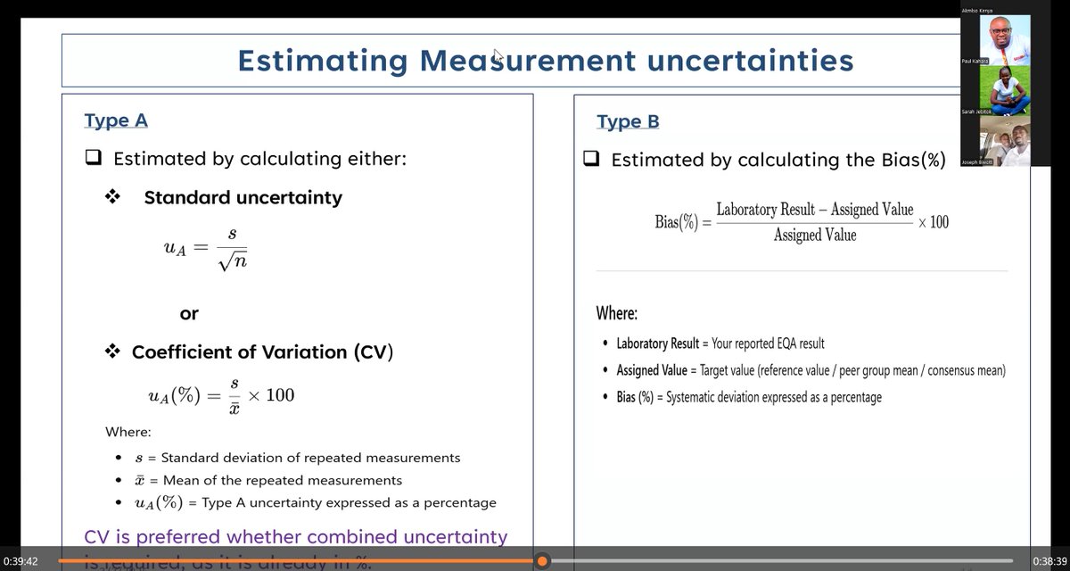 World over, pollsters use margin of error to show the degree within which their results can be trusted. 

Likewise, labs are required to estimate MU to demonstrate reliability of their test results.

Here's what we discussed in the recent webinar: youtu.be/DJC6Lqup-X8 .