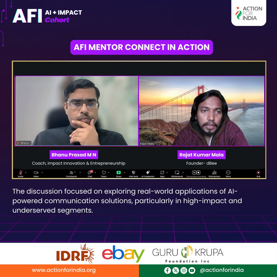 Action For India tweet media