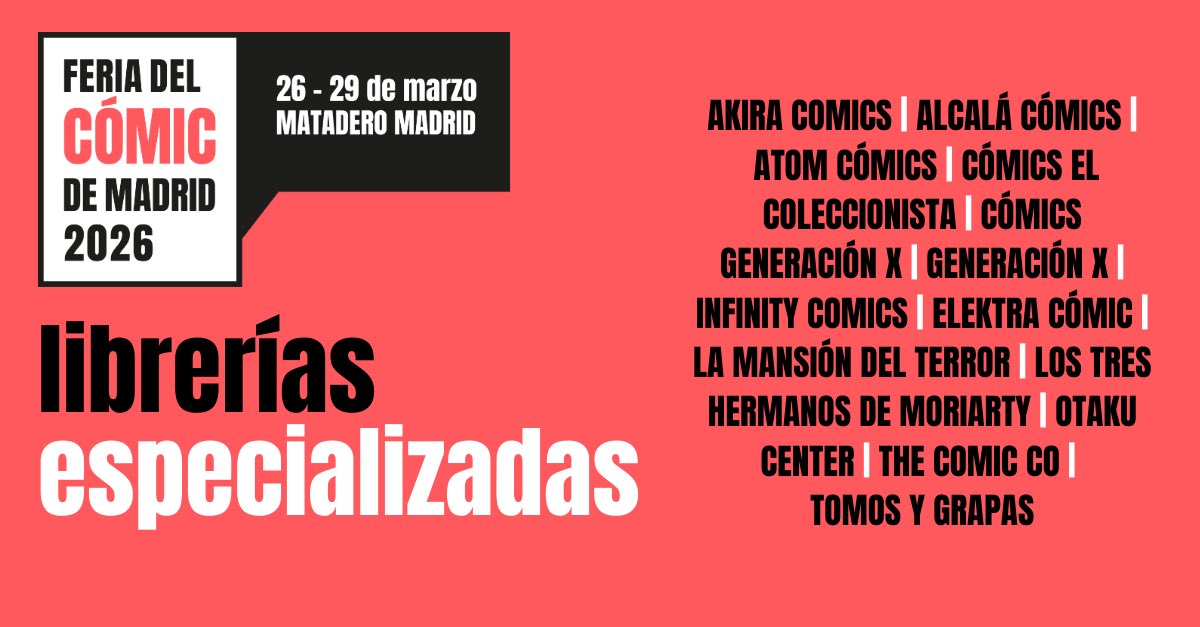 Feria del Cómic de Madrid tweet media
