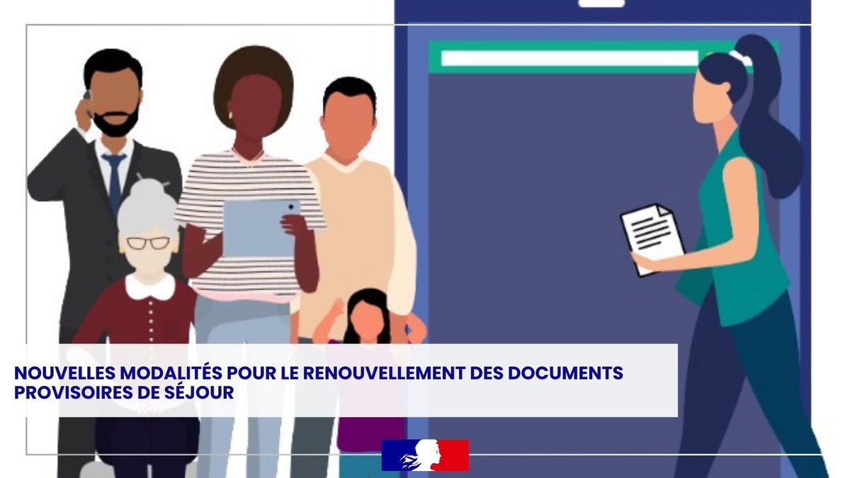 Image de Préfète Centre-Val de Loire et Loiret : #etrangers I nouvelles modalités pour le renouvellement des documents provisoires de séjour

➡️conta